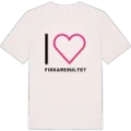 Jag älskar Fiskarehultet t-shirt stort tryck