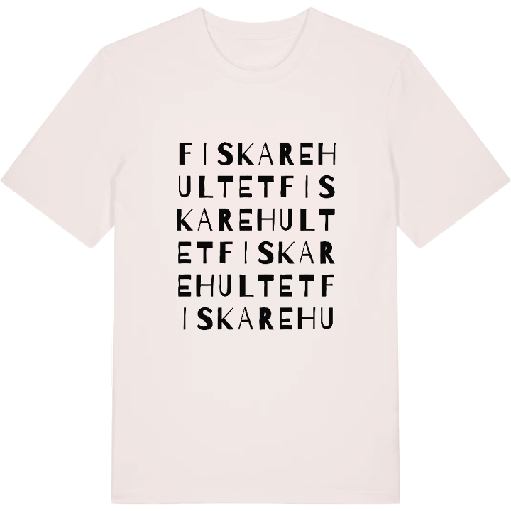 Fiskarehultet ordlek t-shirt – t-shirt från PinShirt