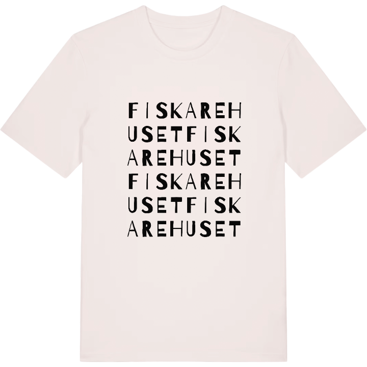 Fiskarehuset ordlek t-shirt – t-shirt från PinShirt