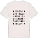 Fiskemaden ordlek t-shirt