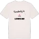 Någon i Fiskens älskar mig t-shirt