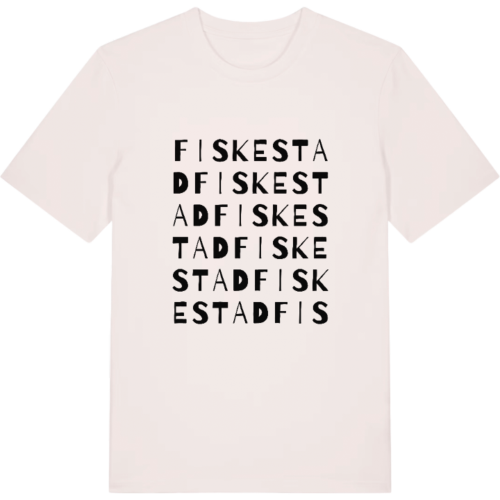 Fiskestad ordlek t-shirt – t-shirt från PinShirt