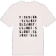 Fisksjön ordlek t-shirt