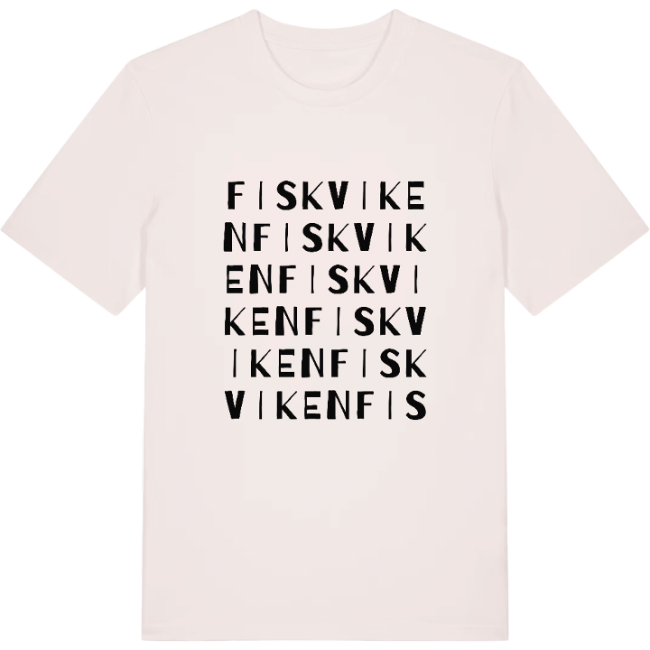 Fiskviken ordlek t-shirt – t-shirt från PinShirt