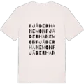 Fjäderhanemon ordlek t-shirt
