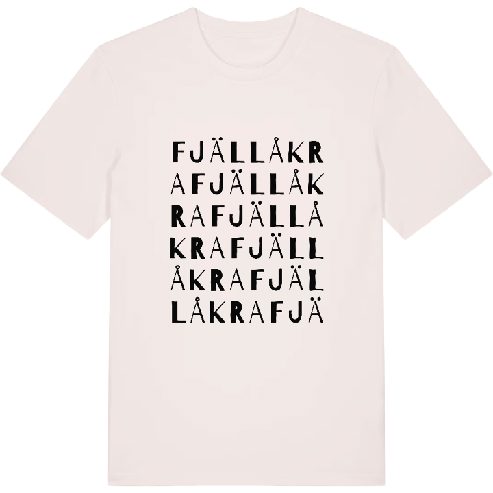 Fjällåkra ordlek t-shirt – t-shirt från PinShirt