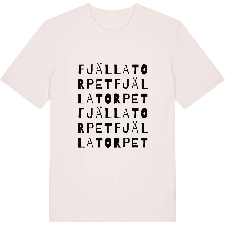 Fjällatorpet ordlek t-shirt – t-shirt från PinShirt