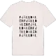 Fjälldalen ordlek t-shirt