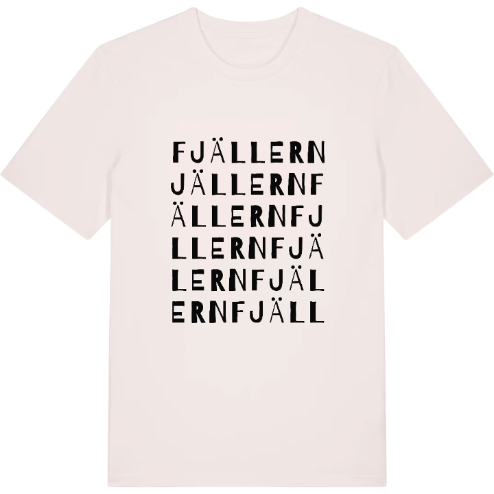Fjällern ordlek t-shirt – t-shirt från PinShirt