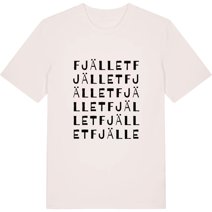 Fjället ordlek t-shirt – t-shirt från PinShirt