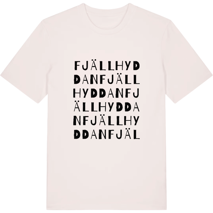Fjällhyddan ordlek t-shirt – t-shirt från PinShirt