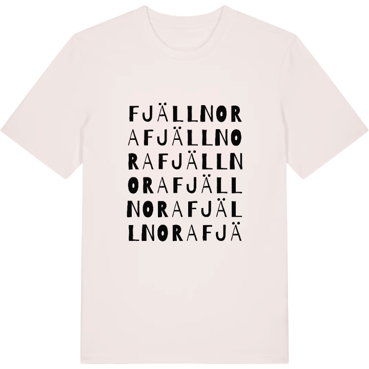 Fjällnora ordlek t-shirt – t-shirt från PinShirt