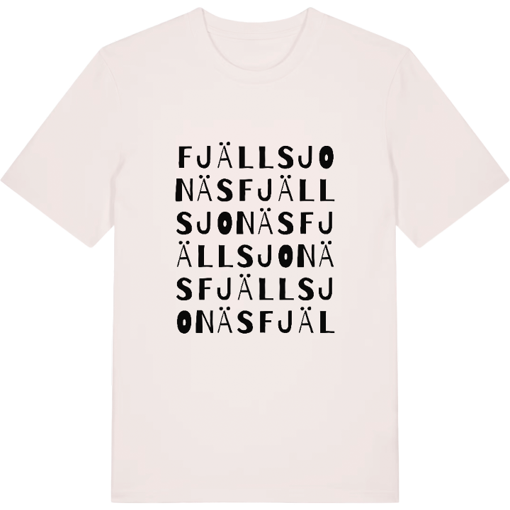 Fjällsjonäs ordlek t-shirt – t-shirt från PinShirt