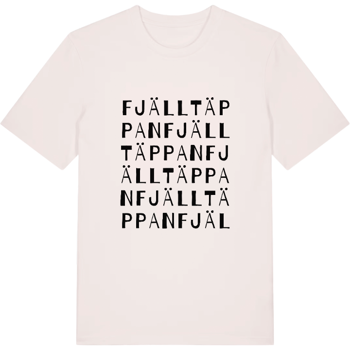 Fjälltäppan ordlek t-shirt – t-shirt från PinShirt