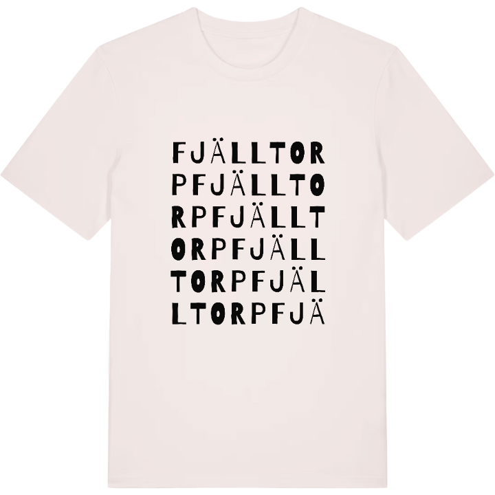 Fjälltorp ordlek t-shirt – t-shirt från PinShirt