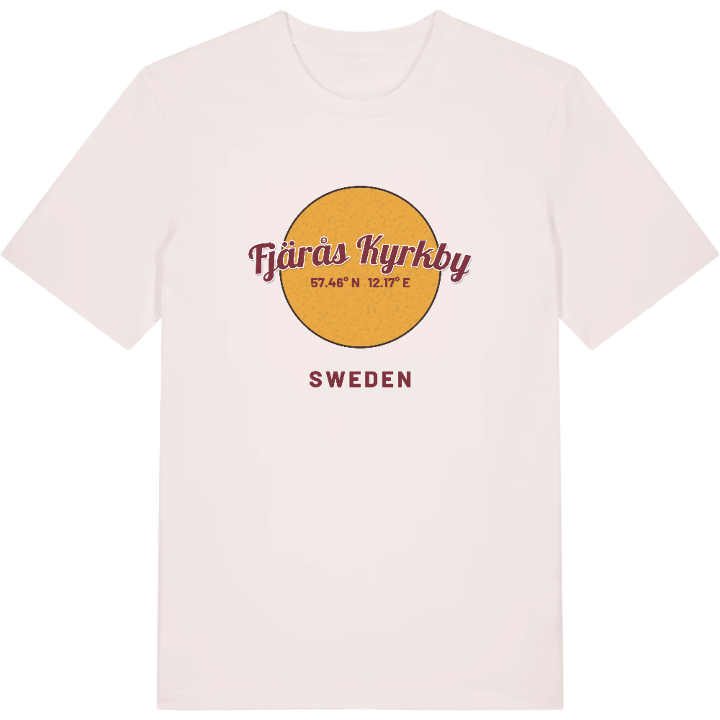 Fjärås kyrkby cirkel t-shirt – t-shirt från PinShirt