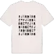Fjärdänget ordlek t-shirt