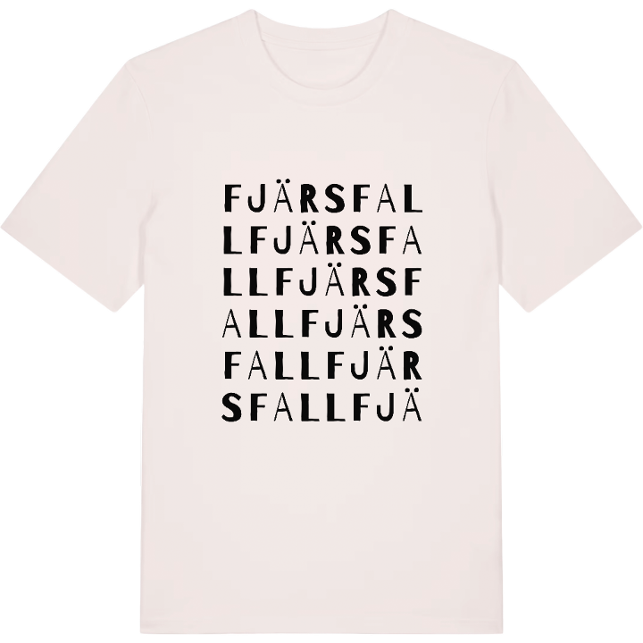 Fjärsfall ordlek t-shirt – t-shirt från PinShirt