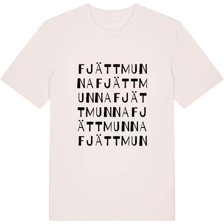 Fjättmunna ordlek t-shirt – t-shirt från PinShirt