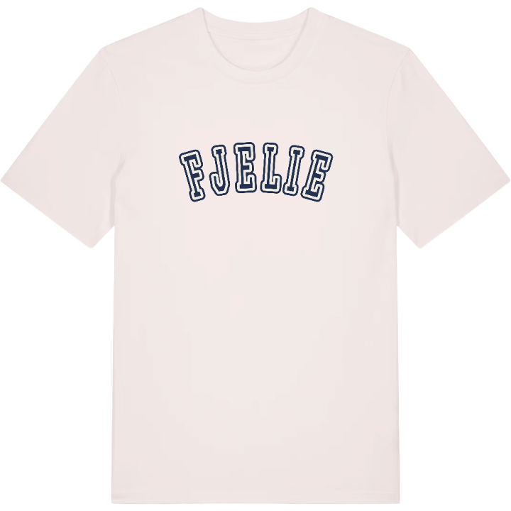 Fjelie college t-shirt – t-shirt från PinShirt