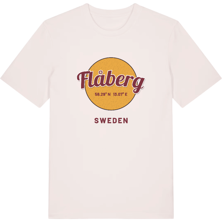 Flåberg cirkel t-shirt – t-shirt från PinShirt
