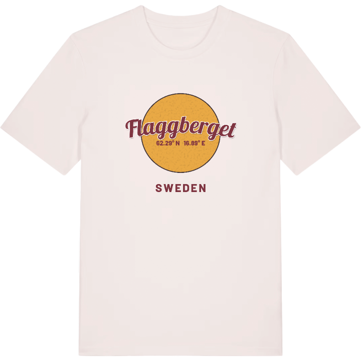 Flaggberget cirkel t-shirt – t-shirt från PinShirt
