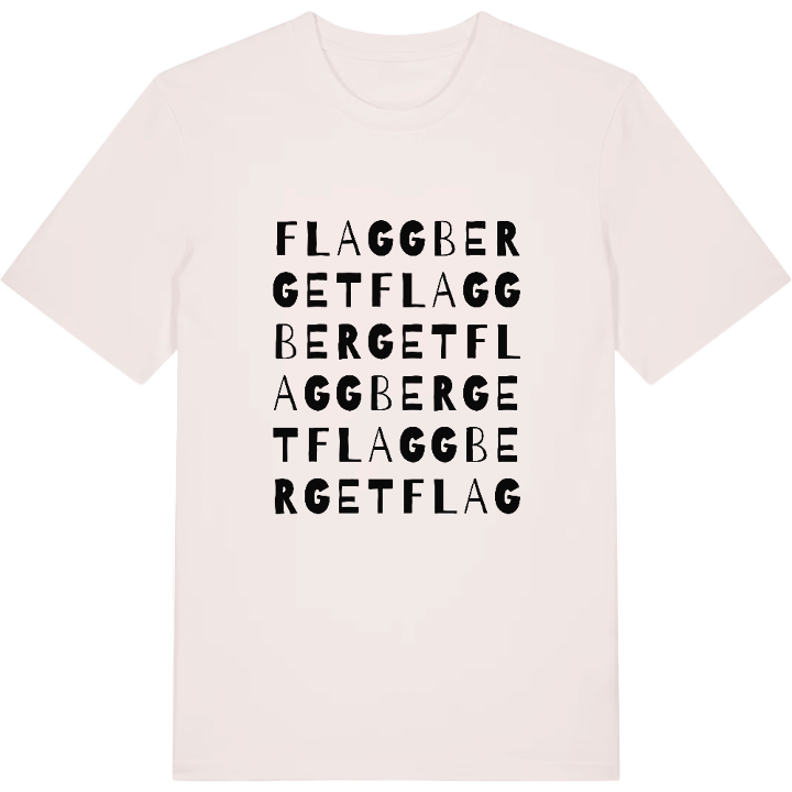 Flaggberget ordlek t-shirt – t-shirt från PinShirt