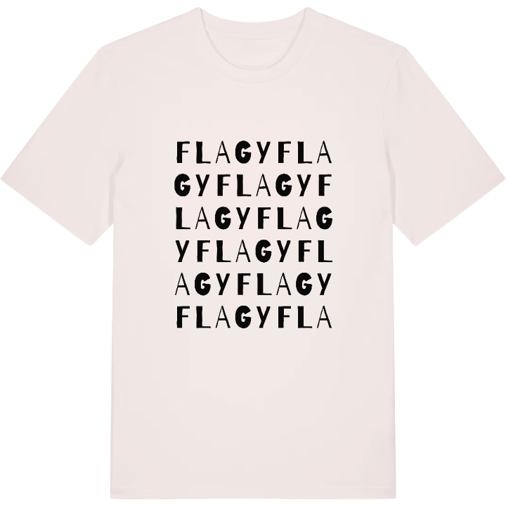 Flagy ordlek t-shirt – t-shirt från PinShirt