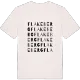Flakeberg ordlek t-shirt