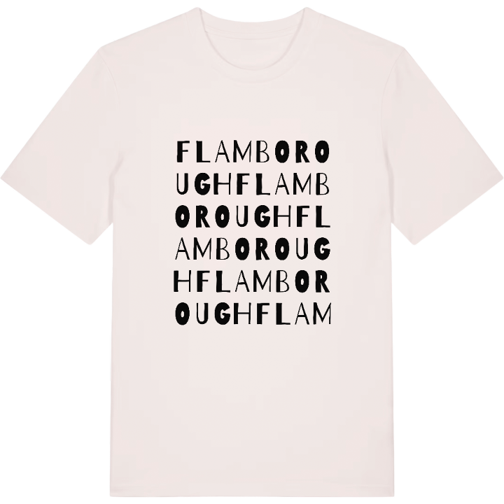 Flamborough ordlek t-shirt – t-shirt från PinShirt