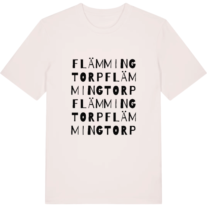 Flämmingtorp ordlek t-shirt – t-shirt från PinShirt