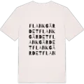 Flankgärdet ordlek t-shirt