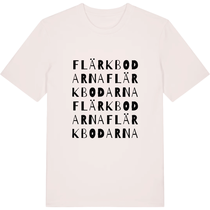 Flärkbodarna ordlek t-shirt – t-shirt från PinShirt