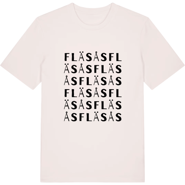 Fläsås ordlek t-shirt – t-shirt från PinShirt