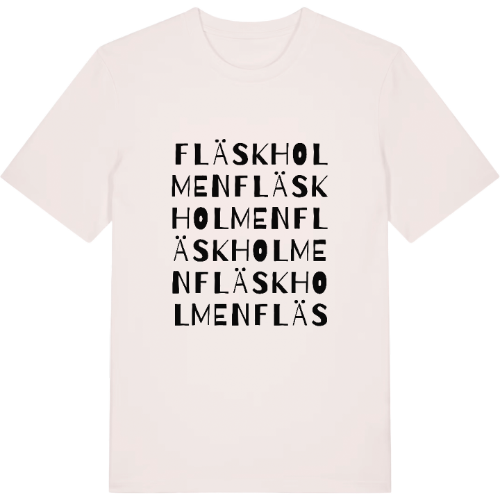 Fläskholmen ordlek t-shirt – t-shirt från PinShirt