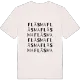 Fläsma ordlek t-shirt