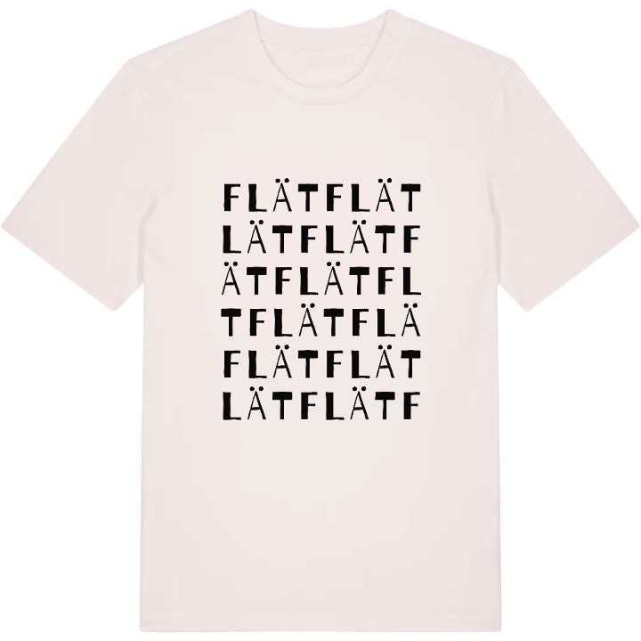 Flät ordlek t-shirt – t-shirt från PinShirt