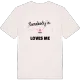 Någon i Flat älskar mig t-shirt