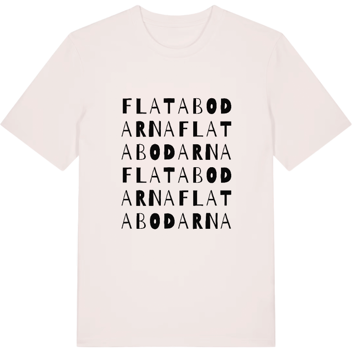 Flatabodarna ordlek t-shirt – t-shirt från PinShirt