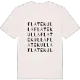 Flatekulla ordlek t-shirt