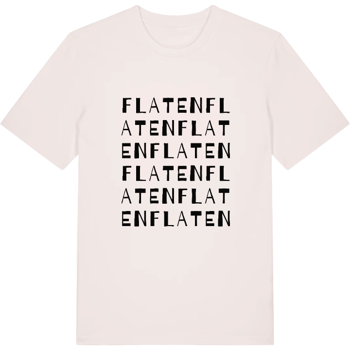Flaten ordlek t-shirt – t-shirt från PinShirt
