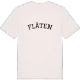 Flåten böjd t-shirt