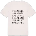Flathälla ordlek t-shirt