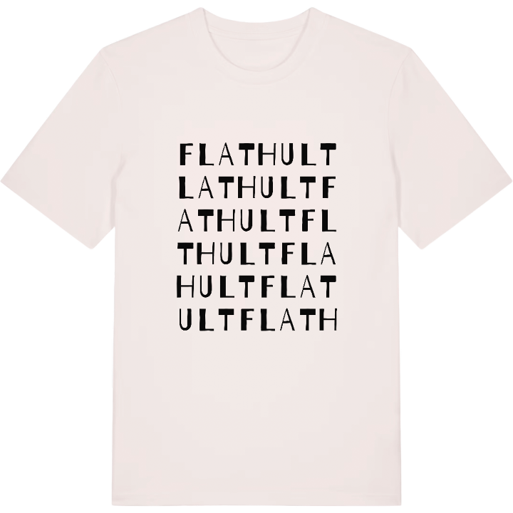 Flathult ordlek t-shirt – t-shirt från PinShirt