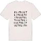 Flathult ordlek t-shirt