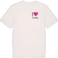 Jag älskar Flatnan t-shirt litet tryck