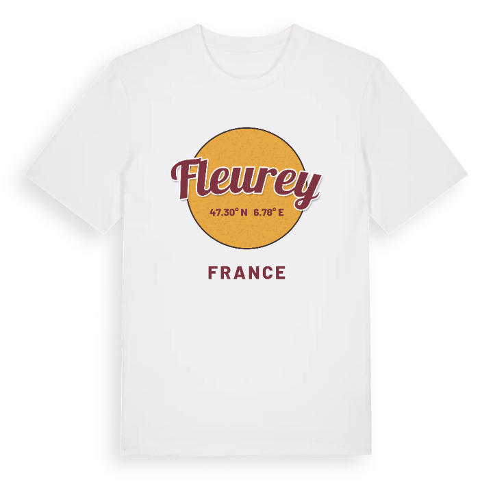 Fleurey cirkel t-shirt – t-shirt från PinShirt