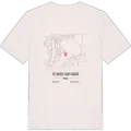 Fleurieu-sur-Saône karta t-shirt