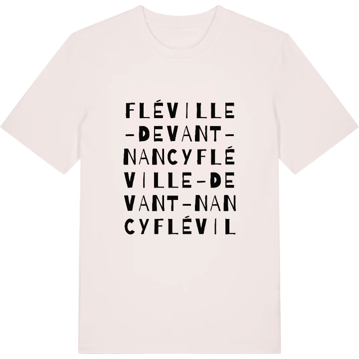 Fléville-devant-Nancy ordlek t-shirt – t-shirt från PinShirt