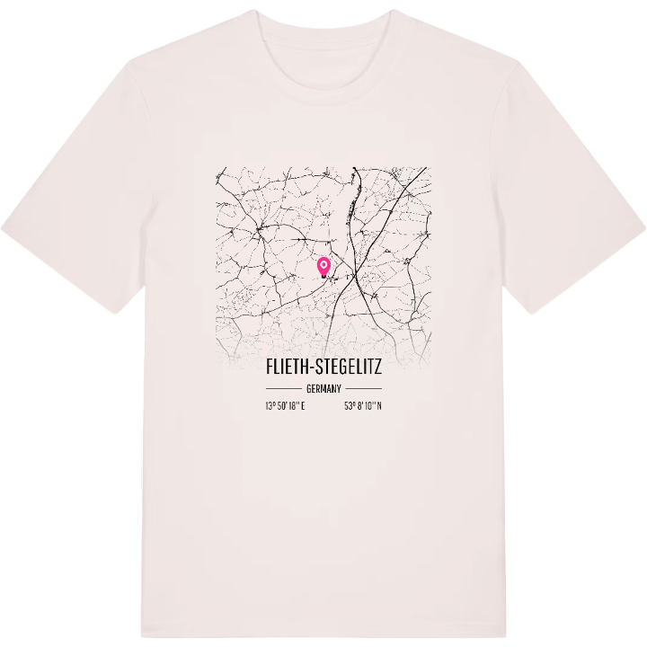 Flieth-Stegelitz karta t-shirt – t-shirt från PinShirt